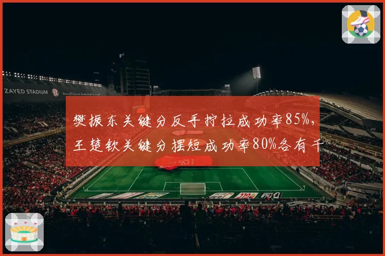 樊振东关键分反手拧拉成功率85%，王楚钦关键分摆短成功率80%各有千秋